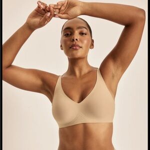 Knix Beige Wireless Bra